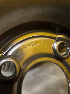 ZESTAW NAPRAWCZY KOŁO ZAPASOWE DOJAZDOWE FIAT DOBLO I 165/65 R14