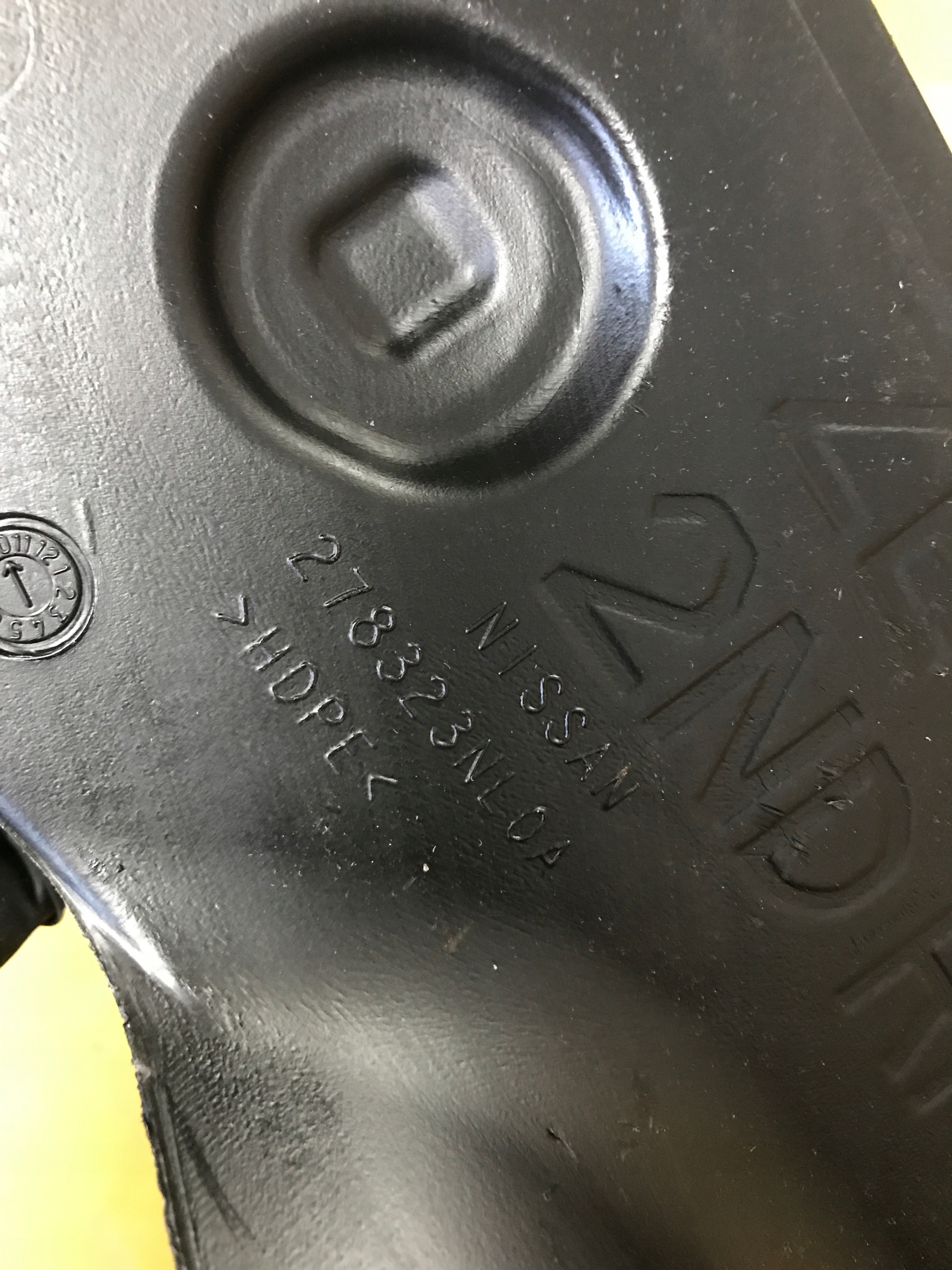 KANAŁ TUNEL POWIETRZA PRAWY NISSAN LEAF I ZE0 EU