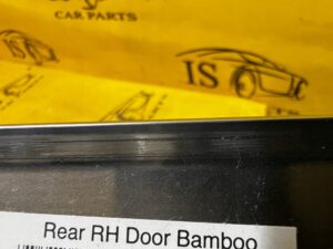 DEKOR OSŁONA LISTWA KLAMKA DRZWI DREWNO BAMBOO TYŁ PRAWY PRAWA BMW X6 E71