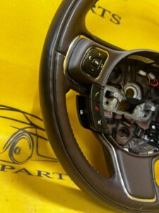 JAGUAR XJ X351 KIEROWNICA GRZANA BRĄZOWA