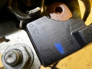 KLEMA MINUSOWA INSTALACJA WIAZKA AKUMULATORA CITROEN PEUGEOT 1.2 THP