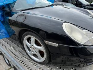 KOMPLETNY PRZÓD MASKA ZDERZAK BŁOTNIK LAMPY CHŁODNICE PORSCHE 911 996 3.4