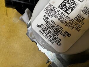 KOMPLET PASY BEZPIECZEŃSTWA TYŁ 3 RZĘDU RZĄD PRAWY LEWY FORD EXPLORER MK6