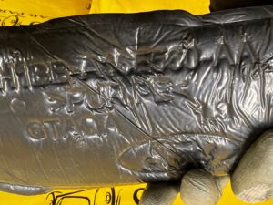 OSŁONA WYGŁUSZENIE PIANKA BŁOTNIKA PRZÓD PRAWY FORD FIESTA MK8