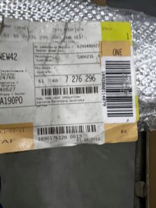 BLACHA OSŁONA IZOLACJA TERMICZNA ZBIORNIKA PALIWA BMW 3 F34 NOWA OEM