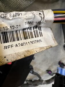 WIĄZKA INSTALACJA OKABLOWANIE SILNIKA RENAULT DACIA 1.5 BLUE DCI K9K U874