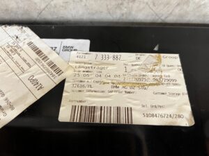 WSPORNIK WZMOCNIENIE PROGU LEWY BMW 3 F34 NOWY OEM