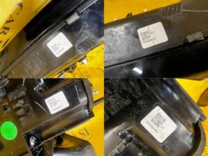 KOMPLET LAMPY LAMPA TYŁ TYLNE PRAWY LEWY PEUGEOT 2008 II EU