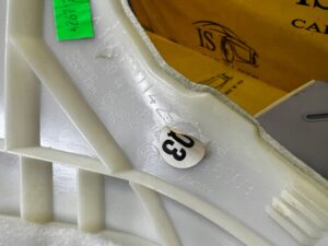 POSZYCIE OSŁONA OBUDOWA SŁUPKA PRZÓD A PRAWY MERCEDES GL X166 GRAY