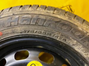KOŁO ZAPASOWE DOJAZDOWE FELGA OPONA FORD FIESTA MK5 MK6 175/65 R14