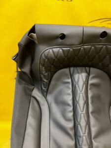 POSZYCIE FOTELA KANAPY TYŁ PRAWY PRAWA SKÓRA MERINO SCHWARZ BMW X5 G05 NOWE OEM