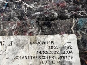 WYGŁUSZENIE MATA DYWAN WYKŁADZINA DACIA LODGY LIFT 2022R EU