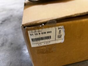 SPOILER DOKŁADKA DYFUZOR ZDERZAKA TYŁ M-PAKIET BMW X1 E84 NOWY OEM