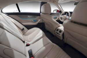 KPL FOTELE WNĘTRZE KANAPA BOCZKI SKÓRA MERCEDES CLS W257 AMG PAKIET JASNE