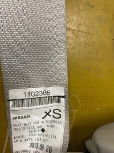 PAS BEZPIECZEŃSTWA TYŁ PRAWY LEWY INFINITI Q50