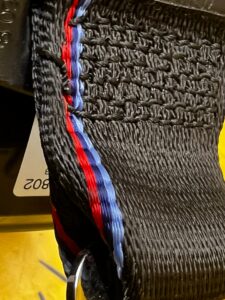 PAS BEZPIECZEŃSTWA TYŁ TYLNY ŚRODEK ŚRODKOWY M-PAKIET BMW 5 G30 M5 F90