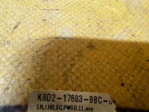 LUSTERKO ZEWNĘTRZNE LEWE 12 PIN RANGE ROVER EVOQUE II L551 EU FIRENZE RED