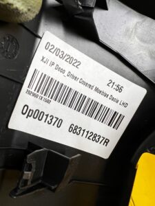 OSŁONA LISTWA DEKOR KONSOLI DESKI LEWA LEWY DACIA JOGGER SANDERO III EU