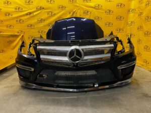 KOMPLETNY PRZÓD MASKA ZDERZAK BŁOTNIK LAMPY CHŁODNICE MERCEDES X166 GL 2014