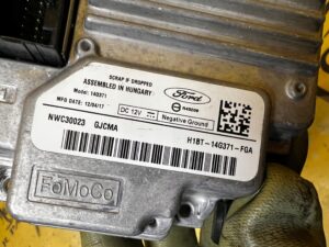 KOMPLET NAWIGACJA RADIO UNIT WYŚWIETLACZ FORD FIESTA MK8