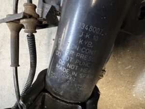 NOGA AMORTYZATOR ZWROTNICA PRZÓD PRAWY CITROEN C4 GRAND PICASSO II 1.6 THP