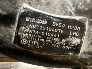 BUTLA LPG GAZOWA MOCOWANIE OSŁONA DACIA JOGGER 1.0 TCE LPG