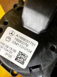 PANEL PRZEŁĄCZNIK POKRĘTŁO STEROWANIA ZAWIESZENIA MERCEDES GL X166