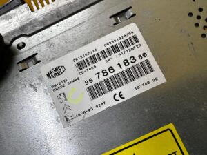 RADIO NAWIGACJA NAVI FABRYCZNA PEUGEOT 508 I