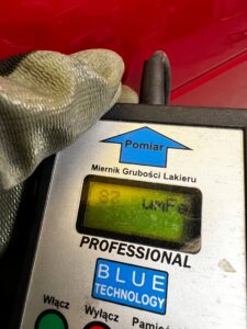 DRZWI LEWA STRONA LEWY PRZÓD TYŁ RANGE ROVER EVOQUE II L551 FIRENZE RED