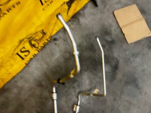 KOMPLET WĄŻ PRZEWÓD RURA RURKA KLIMATYZACJI TYŁ MERCEDES GL X166