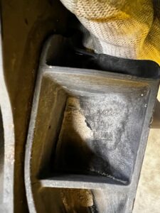 WAHACZ TYŁ TYLNY PRAWY RANGE ROVER VELAR L560