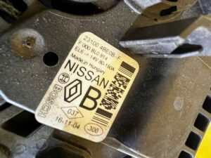 ALTERNATOR NISSAN QASHQAI II J11 1.2 DIG-T