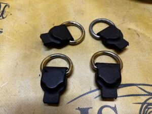 4 X UCHWYT HACZYK MOCOWANIE BAGAŻNIKA MERCEDES GLS X166 BRĄZ