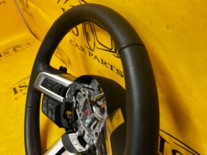 KIEROWNICA SKÓRA MULTIFUNKCJA MANETKI ŁOPATKI FORD MUSTANG VI USA