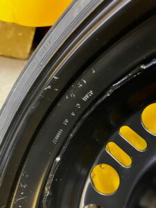 ZESTAW NAPRAWCZY KOŁO ZAPASOWE DOJAZDOWE OPEL MERIVA B 115/70 R16
