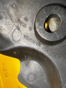 PŁYTA OSŁONA PODWOZIA PRAWA BMW X5 E70 F15 X6 E71 F16