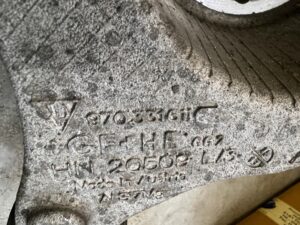 ZWROTNICA PIASTA TYŁ LEWY PORSCHE PANAMERA 970 I LIFT RWD 3.0 TDI V6