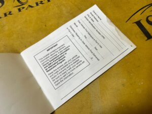 KSIĄŻKA INSTRUKCJA OBSŁUGI SERWISOWA ETUI USA CHEVROLET CORVETTE C5 97-04