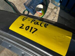 DACH SZYBA SOLAR SZYBERDACH PANORAMA JAGUAR E-PACE X540 2017R