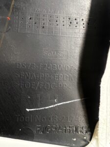 POSZYCIE OSŁONA SŁUPKA ŚRODKOWEGO B LEWA LEWY FORD FUSION LIFT USA