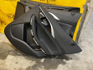 KOMPLET FOTELE WNĘTRZE KANAPA BOCZKI INFINITI Q30 QX30 SKÓRA ALCANTARA