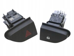 KPL PRZEŁĄCZNIK BLOKADY DRZWI ŚWIATEŁ AWARYJNYCH RENAULT CAPTUR I PRZEDLIFT