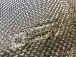 OSŁONA IZOLACJA TERMICZNA MERCEDES W257