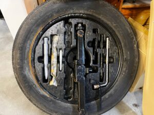 ZESTAW NAPRAWCZY KOŁO ZAPASOWE DOJAZDOWE MERCEDES GL GLS X166 155/80 R19