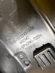 PLASTIK OSŁONA LISTWA PROGU PROGOWA TYŁ LEWY LEWA FORD EXPLORER MK6