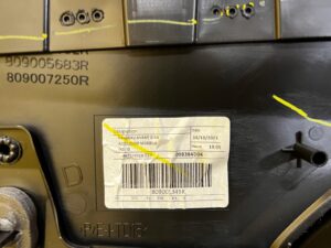 BOCZEK TAPICERKA DRZWI PRAWY PRZÓD DACIA SANDERO III