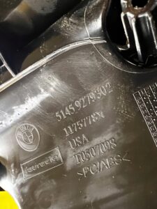 KANAŁ POWIETRZA SZYBY PRZÓD BMW X5 F15 E70 X6 F16 E71 EU