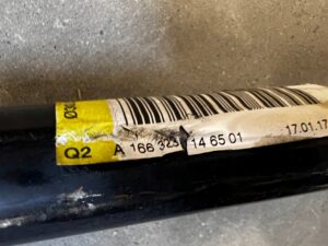 STABILIZATOR PRZÓD PRZEDNI ŁĄCZNIKI MERCEDES GLS X166