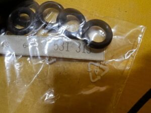 6 X USZCZELKA WTRYSKIWACZA 8,54X3,10 BMW NOWA OEM