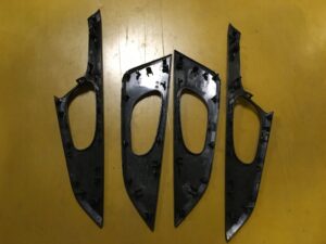 DEKORY LISTWY CARBON BOCZKÓW NISSAN X-TRAIL T32